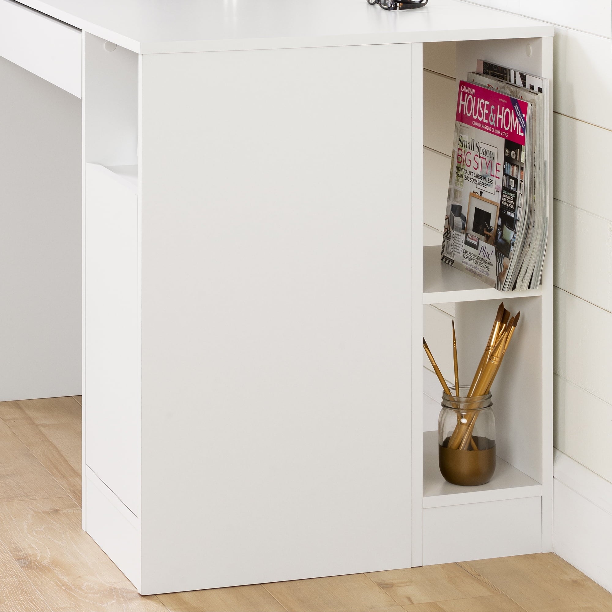 South Shore Crea Craft Table, Multiple Finishes