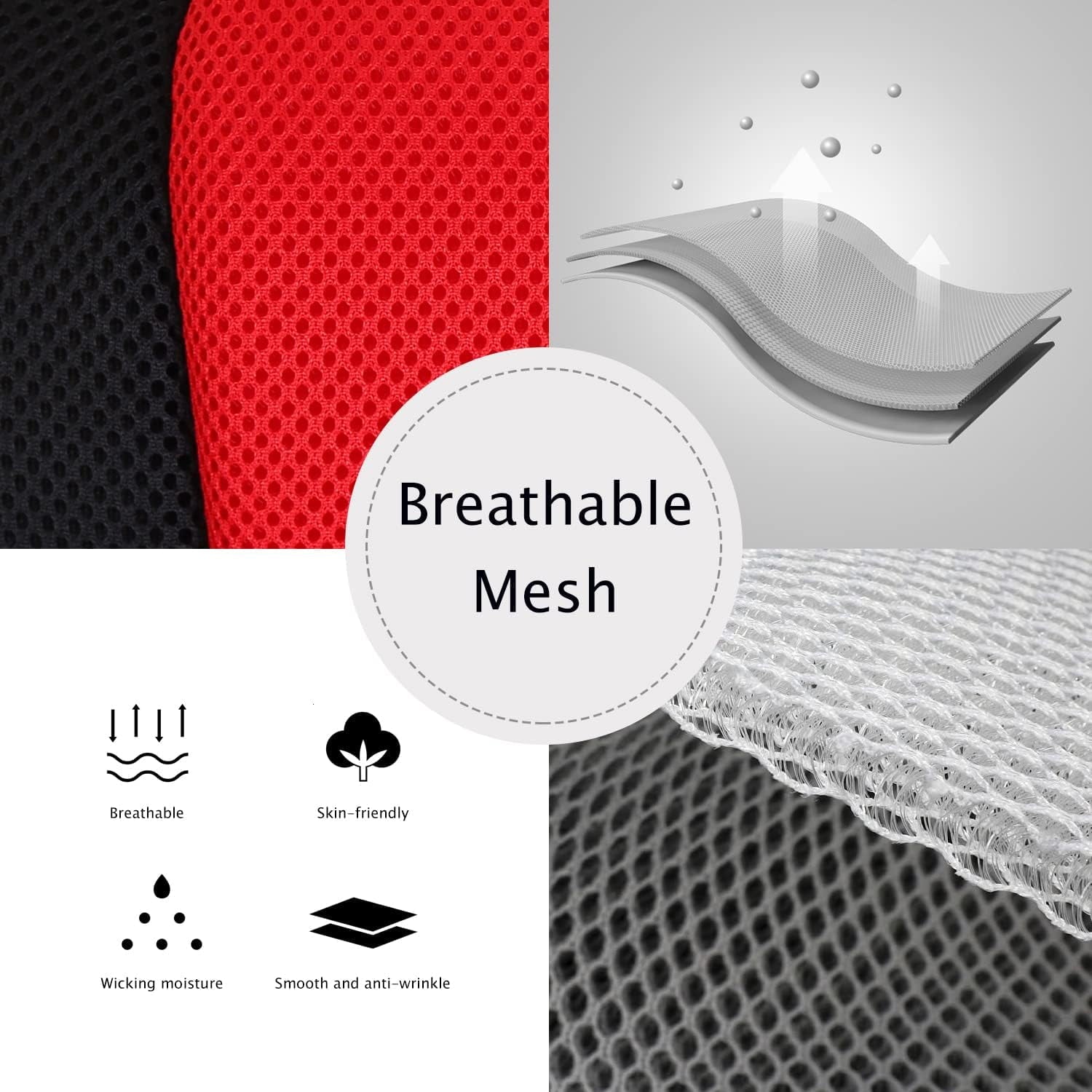 YRLLENSDAN 360°Swivel Kids and Adults Sponge Floor Chair with Back Support, Red