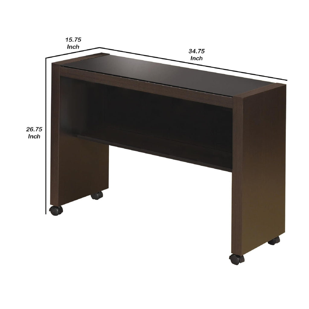 Skeena Mobile Return with Casters Cappuccino