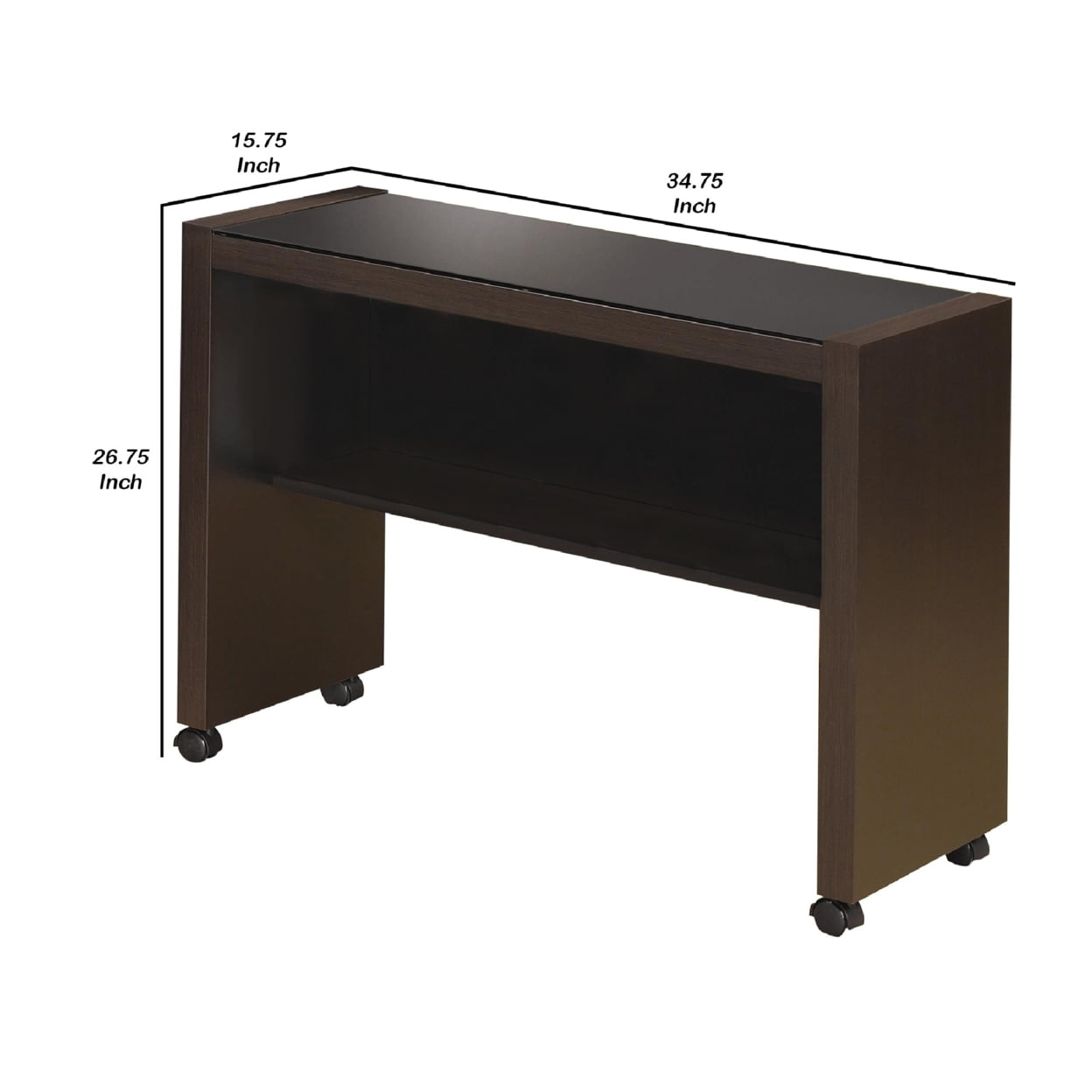 Skeena Mobile Return with Casters Cappuccino