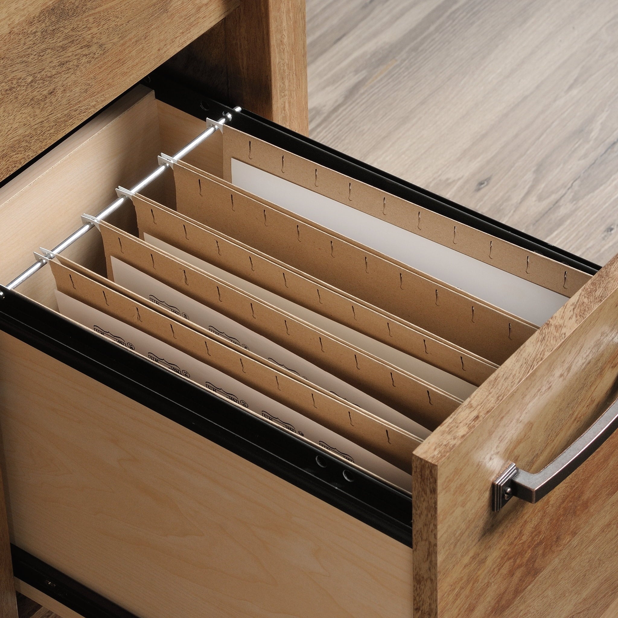 Sauder Cannery Bridge Computer Desk, Sindoori Mango Finish