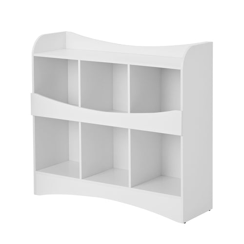 BYO Kids Toy Storage & Bookcase, White