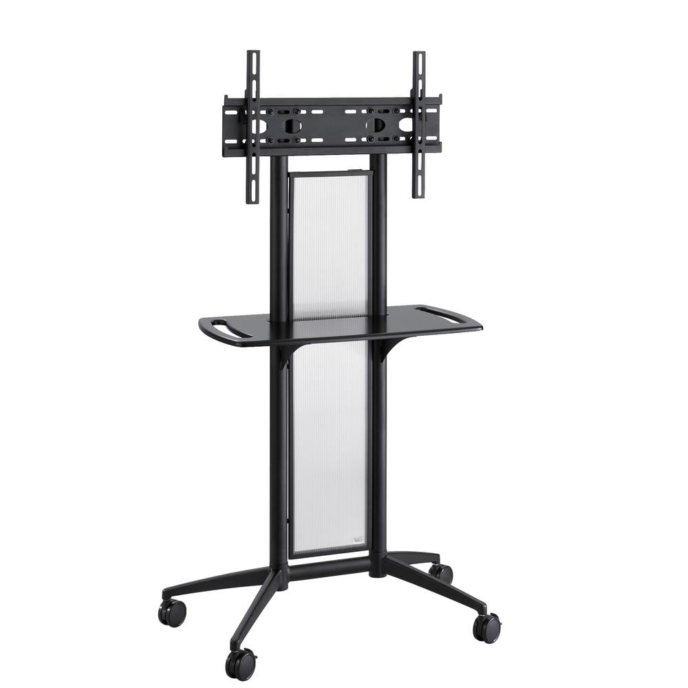 Safco Impromptu® Flat Panel TV Cart in Black