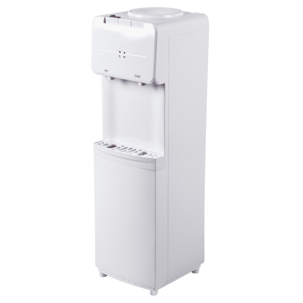 Great Value Top Loading Hot/Cold Temperature Water Dispenser, White Water Cooler